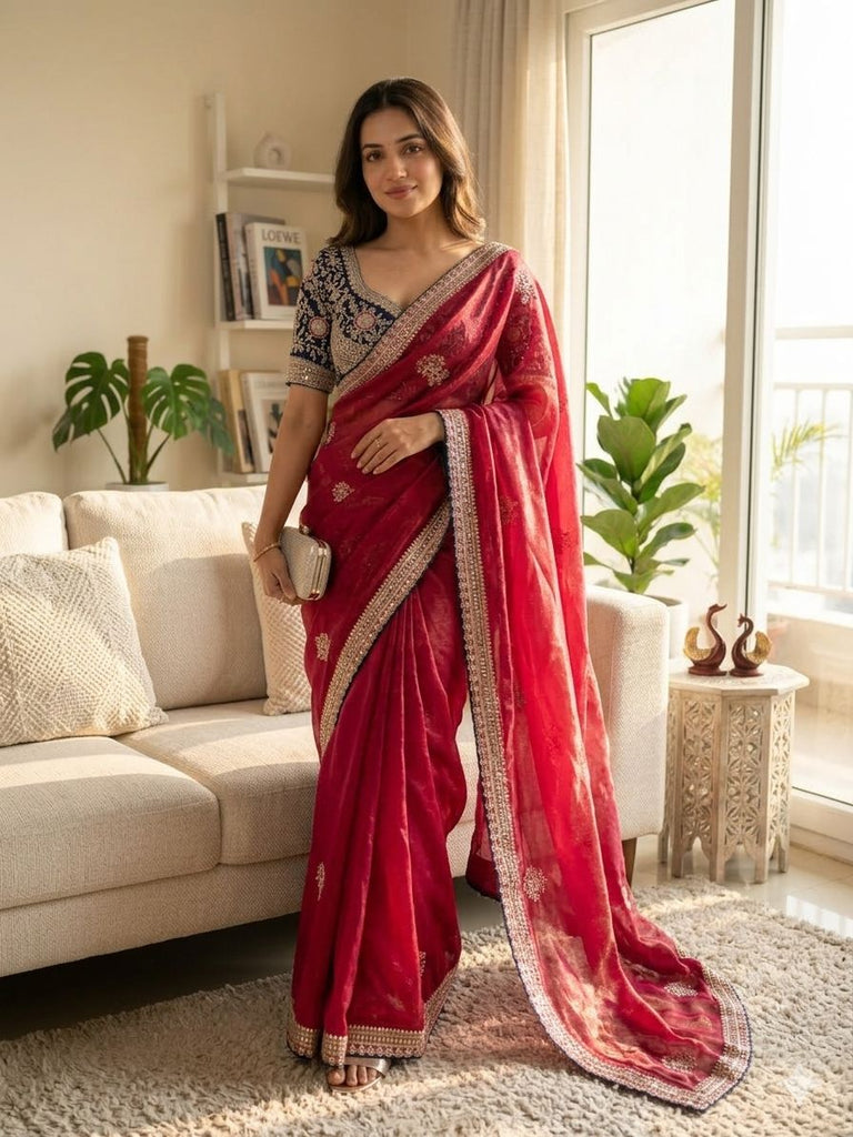 Premium designer saree collection