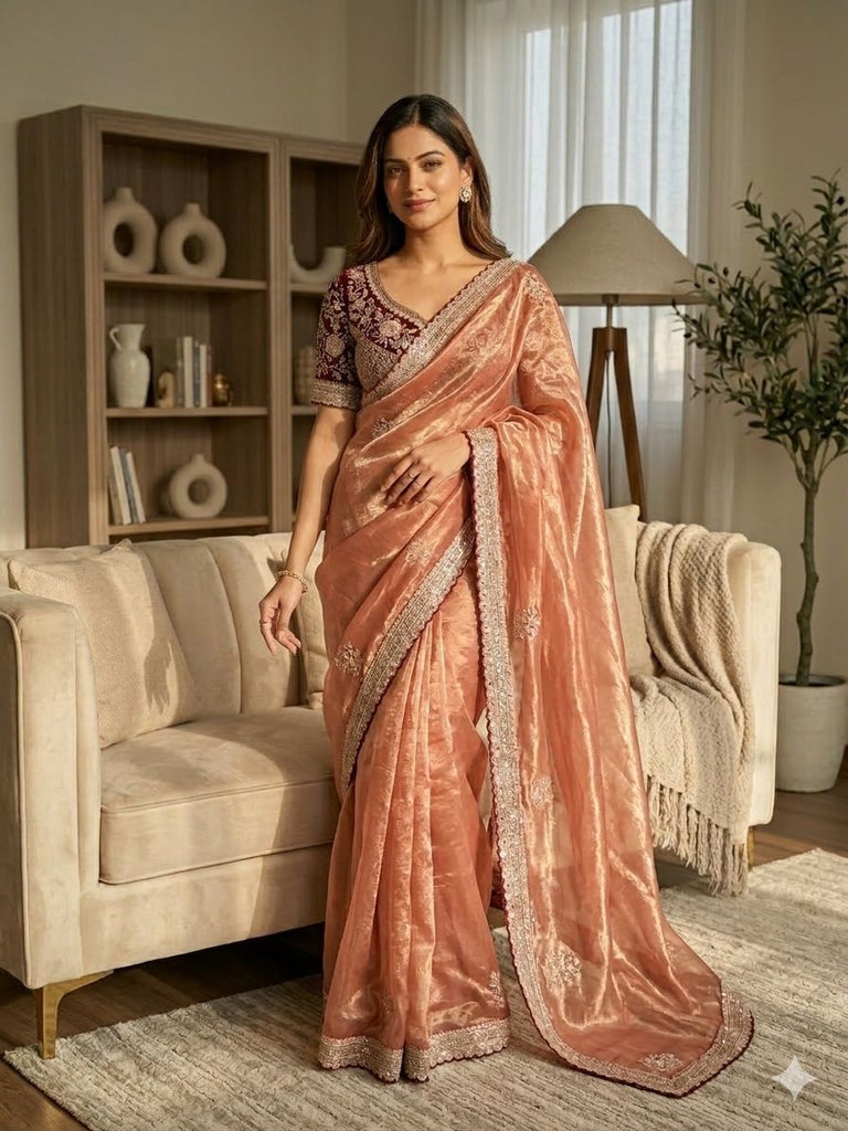 Premium designer saree collection